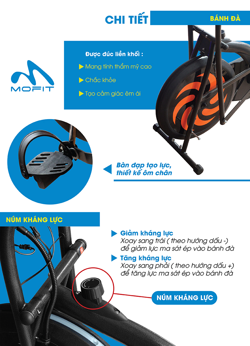 Xe đạp tập GYM MOFIT MO 2060